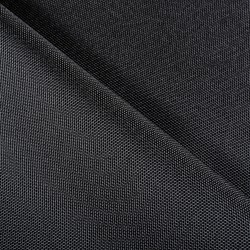 Ткань Кордура (Китай) (Оксфорд 900D), цвет Черный (на отрез)  в Севастополе