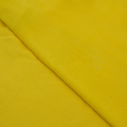 Флис Односторонний 180 гр/м2, Желтый (на отрез)  в Севастополе
