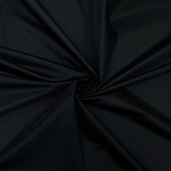 Ткань Дюспо 240Т WR PU Milky, цвет Черный (на отрез)  в Севастополе