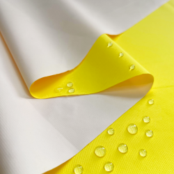 Водонепроницаемая Дышащая Мембранная ткань PU 10'000, цвет Жёлтый (на отрез)  в Севастополе