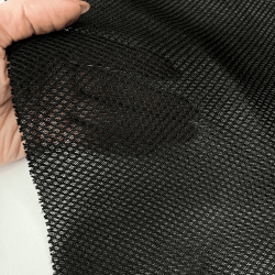 Сетка 3D трехслойная Air mesh 165 гр/м2, цвет Черный   в Севастополе